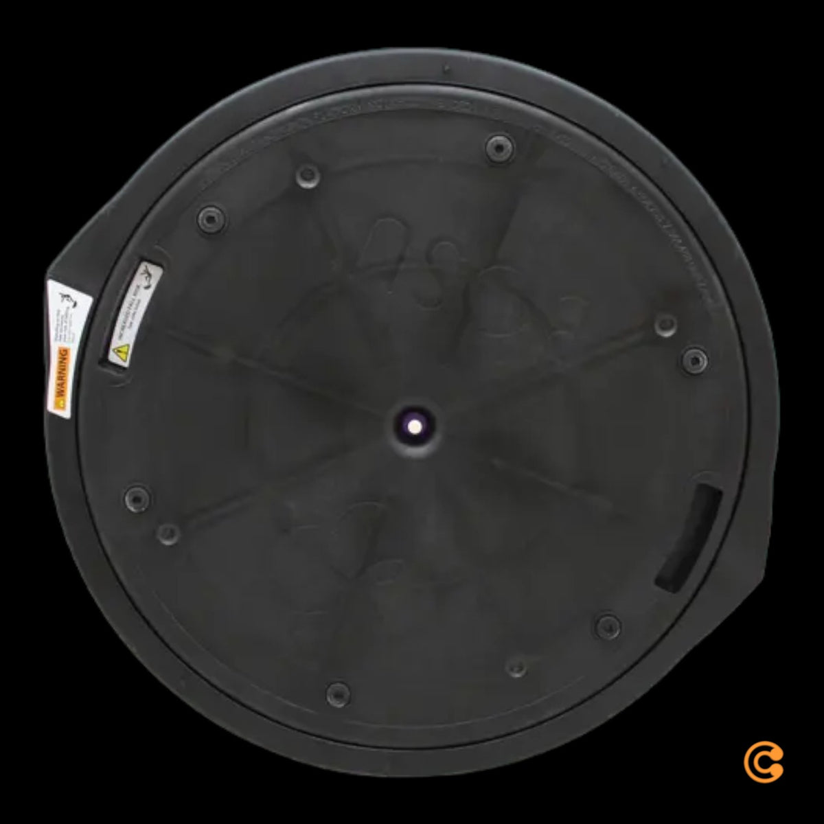 Bosu Home Gym Equipment Balance Gleichgewichtstrainer 66 cm Violett Schwarz - 33149080046