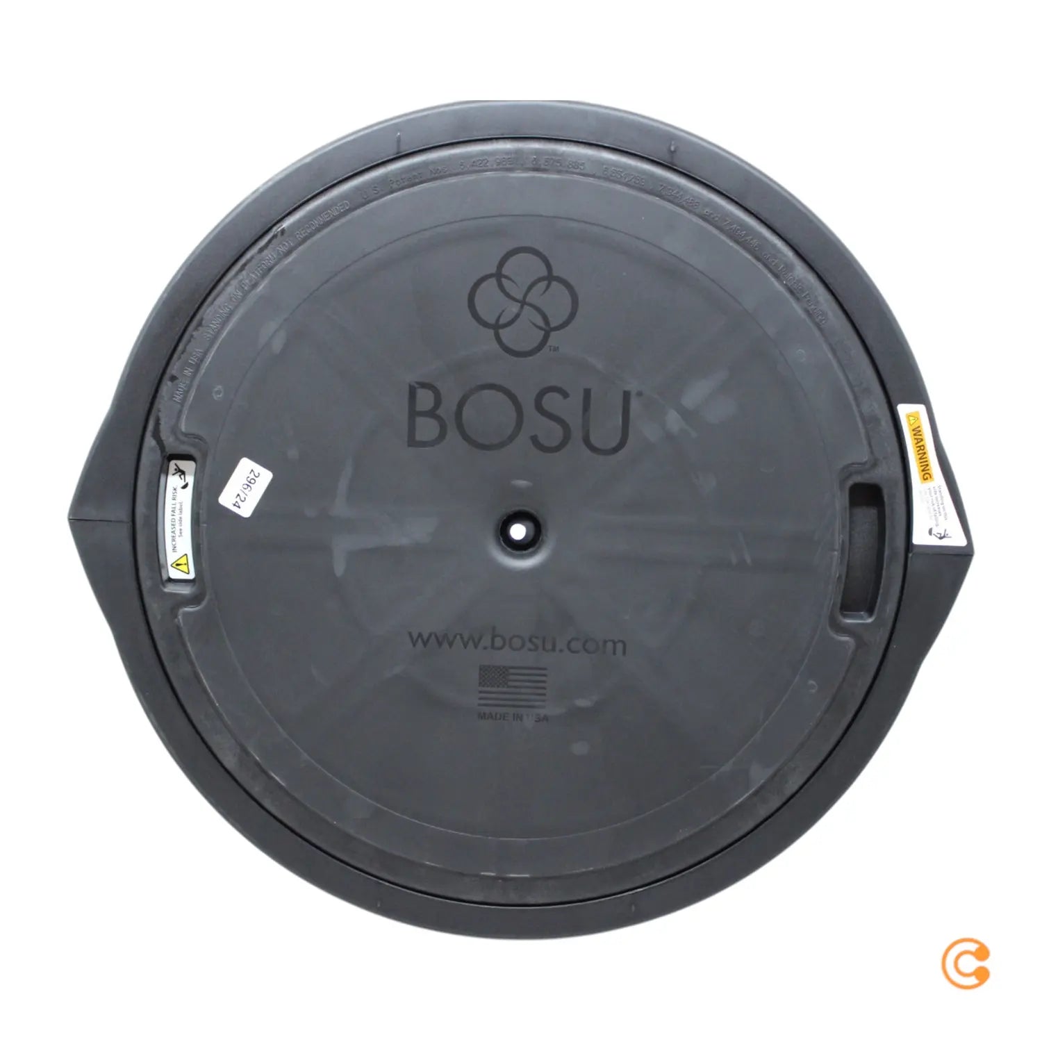 B-Ware Bosu Balance Trainer Pro Gleichgewichtstrainer Fitness Ball Schwarz 65 Cm - 331493000814
