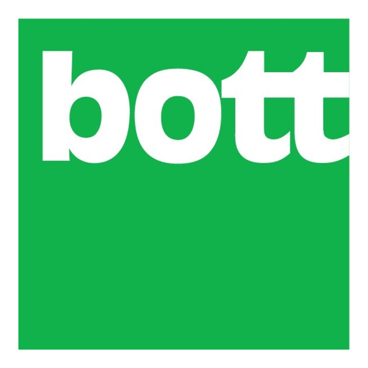 B-Ware Bott Schlauchhalter Halterung Schlauch Aluminium 350x140mm Lochplatten Montage - 4025002049433