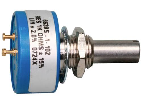 Bourns 6639 S 1 103 Leitplastik Potentiometer Regler 10 Kω 1 W 1 St Schwarz   B-Ware - 2050009631963