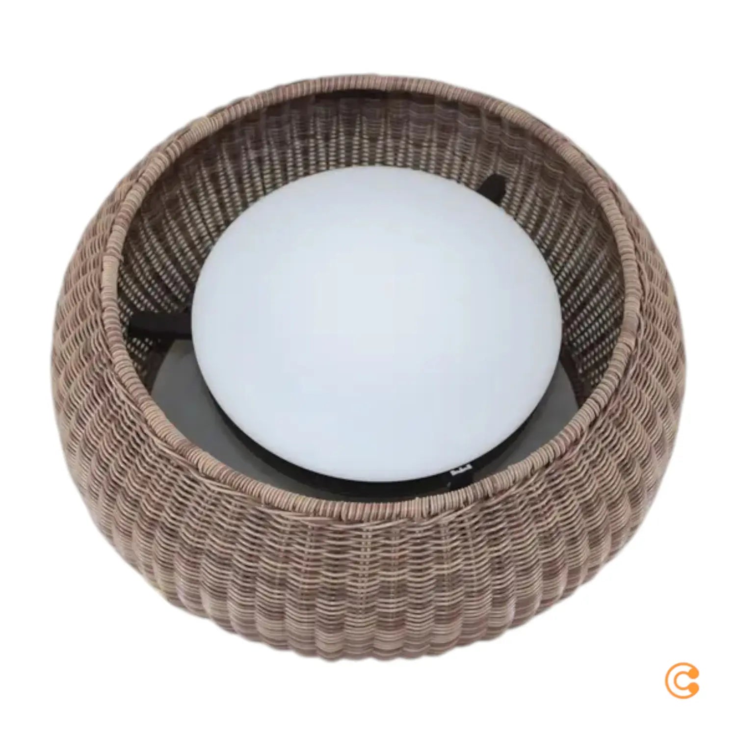 C-Ware Bover Deckenleuchte Außenlampe Led Perris Braun Dimmbar ø47cm Siehe Text/Foto - 8435493739908