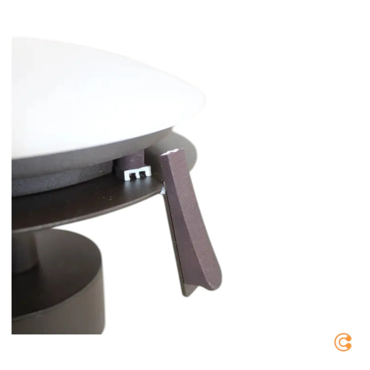 C-Ware Bover Deckenleuchte Außenlampe Led Perris Braun Dimmbar ø47cm Siehe Text/Foto - 8435493739908
