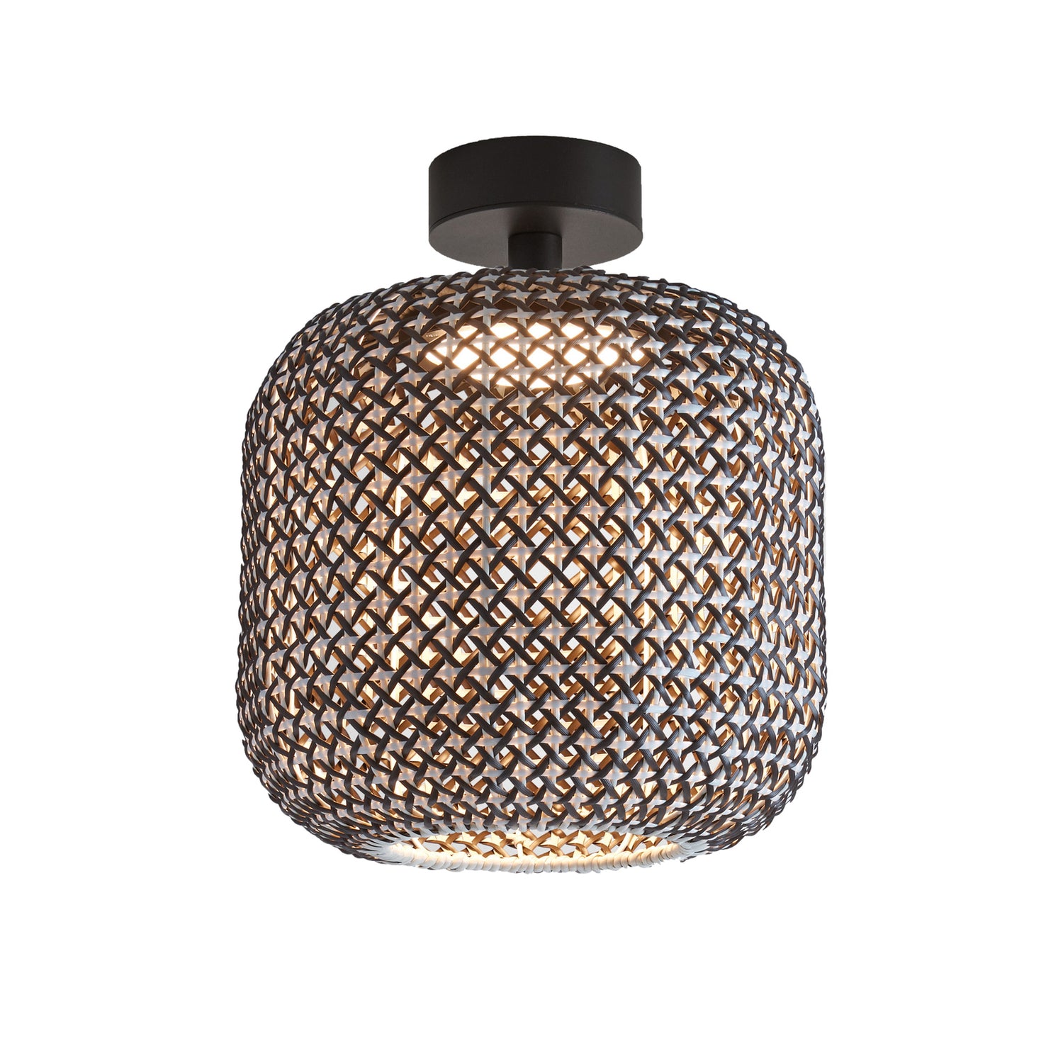 B-Ware Bover Deckenleuchte Außenlampe Led Nans Flechtgewebe Braun Outdoorleuchte  - 8435493704067