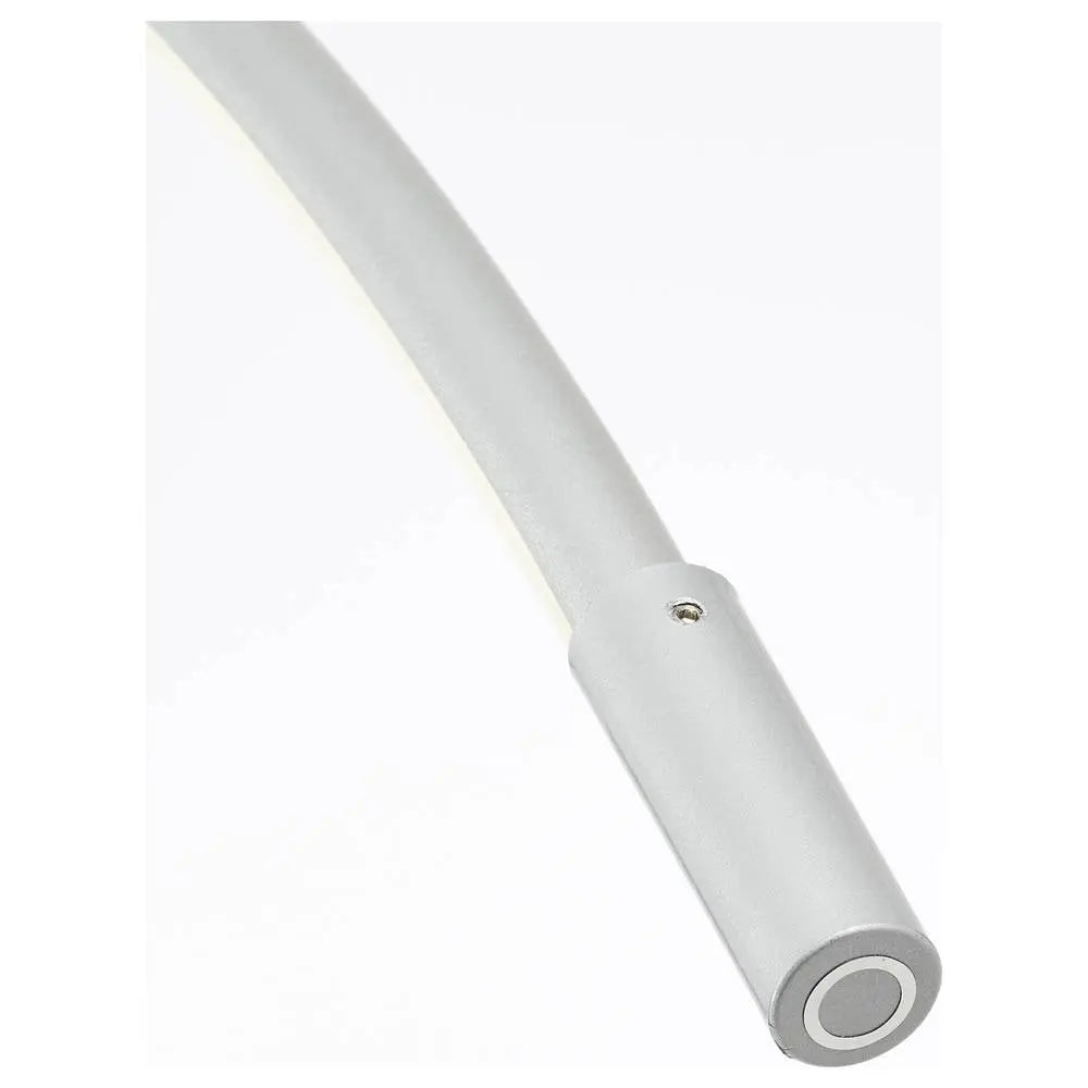 B-Ware Brilliant Bow Stehlampe Stehleuchte Led Standleuchte Leselampe 14 W Aluminium408 - 4004353446184