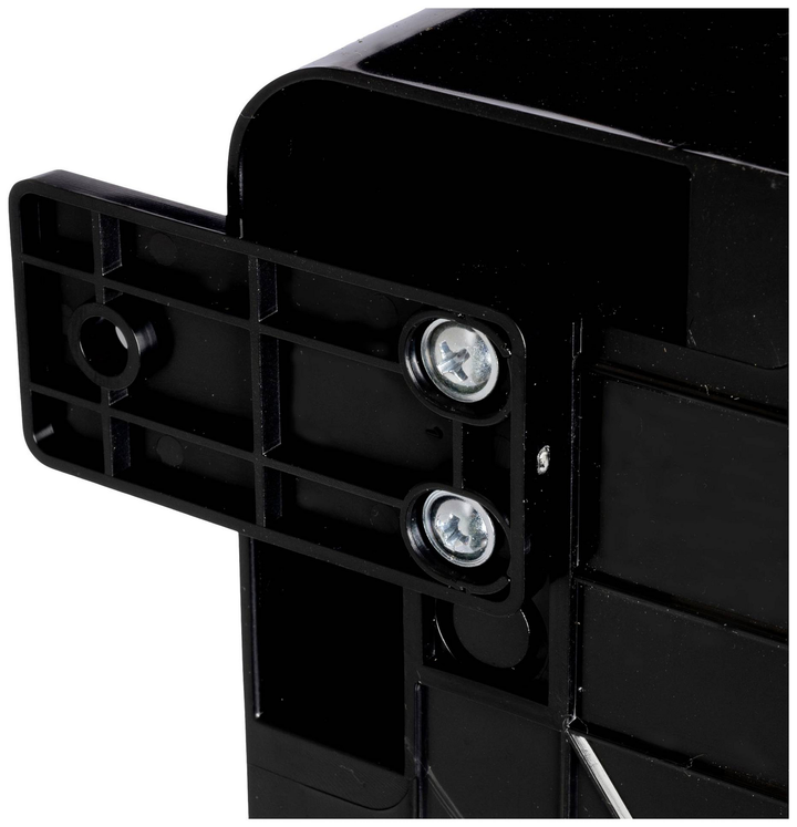 Boxexpert Wandschrank Gehäuse Installationsgehäuse Fleet Schwarz 300x200x130mm B-Ware - 4260543452018