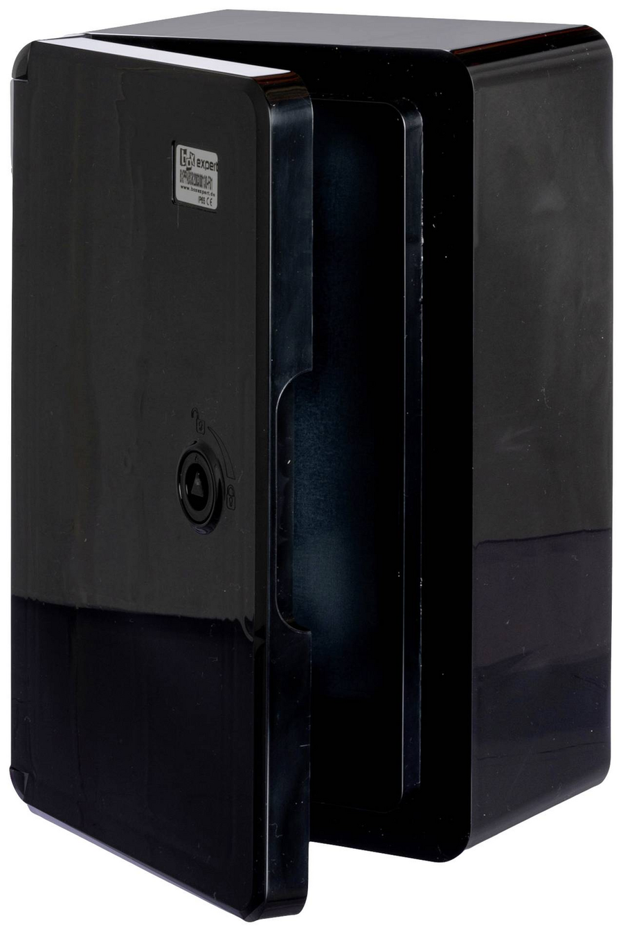 Boxexpert Wandschrank Gehäuse Installationsgehäuse Fleet Schwarz 300x200x130mm B-Ware - 4260543452018