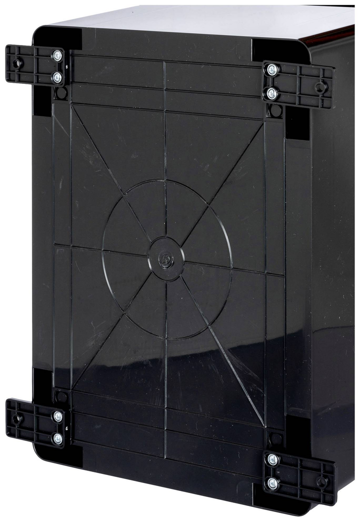 Boxexpert Wandschrank Gehäuse Installationsgehäuse Fleet Schwarz 300x200x130mm B-Ware - 4260543452018