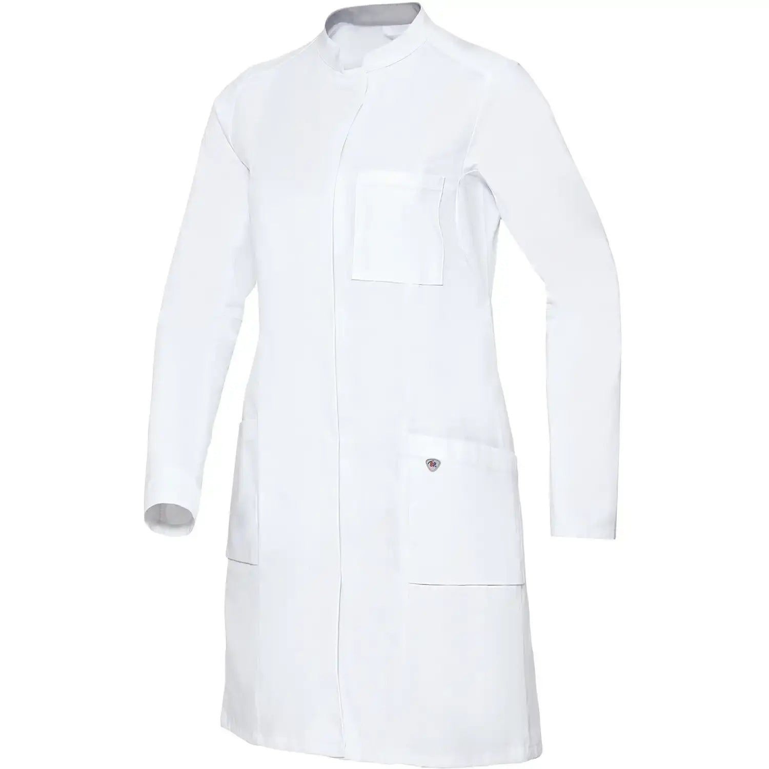 B-Ware Bp Arztkittel Kittel Damen Baumwolle Weiß Größe 40 Länge Langarm Seitentaschen - 4055301644848
