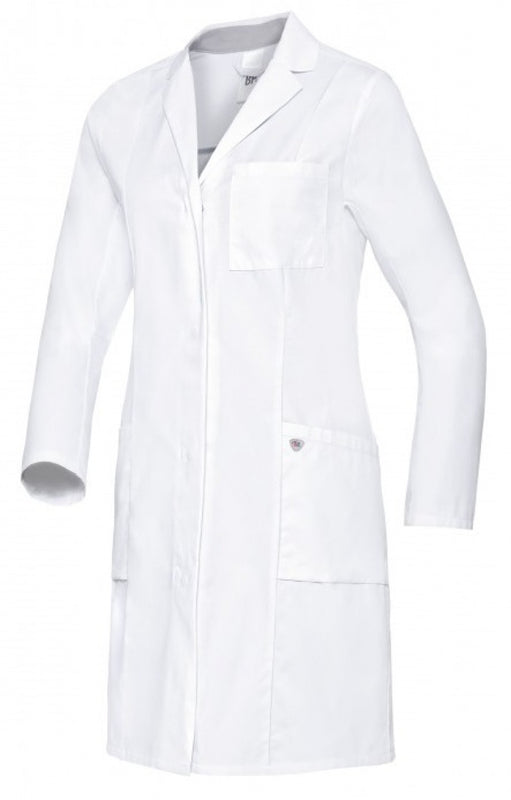 B-Ware Bp Arztkittel Mantel Kittel Damenkittel Baumwolle Weiß Größe 52 - 4055301645142