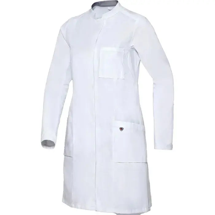 B-Ware Bp Arztkittel Kittel Damen Baumwolle Weiß Größe 54 Länge Armliftsystem Taschen - 4055301645197