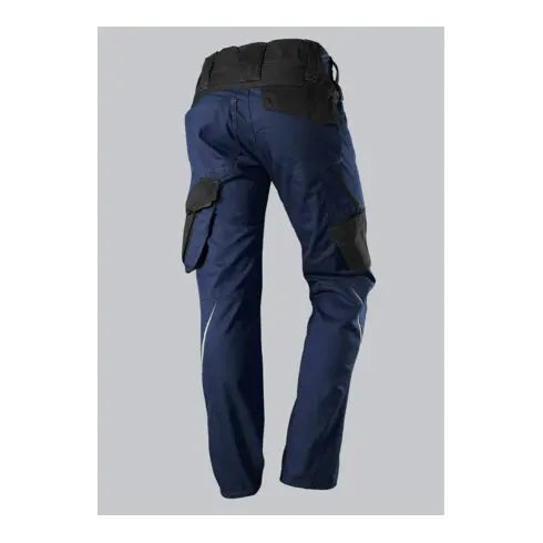 B-Ware Bp Arbeitshose Hose Stretchhose Knieverstärkung Nachtblau Schwarz Größe 50 - 4055301810588
