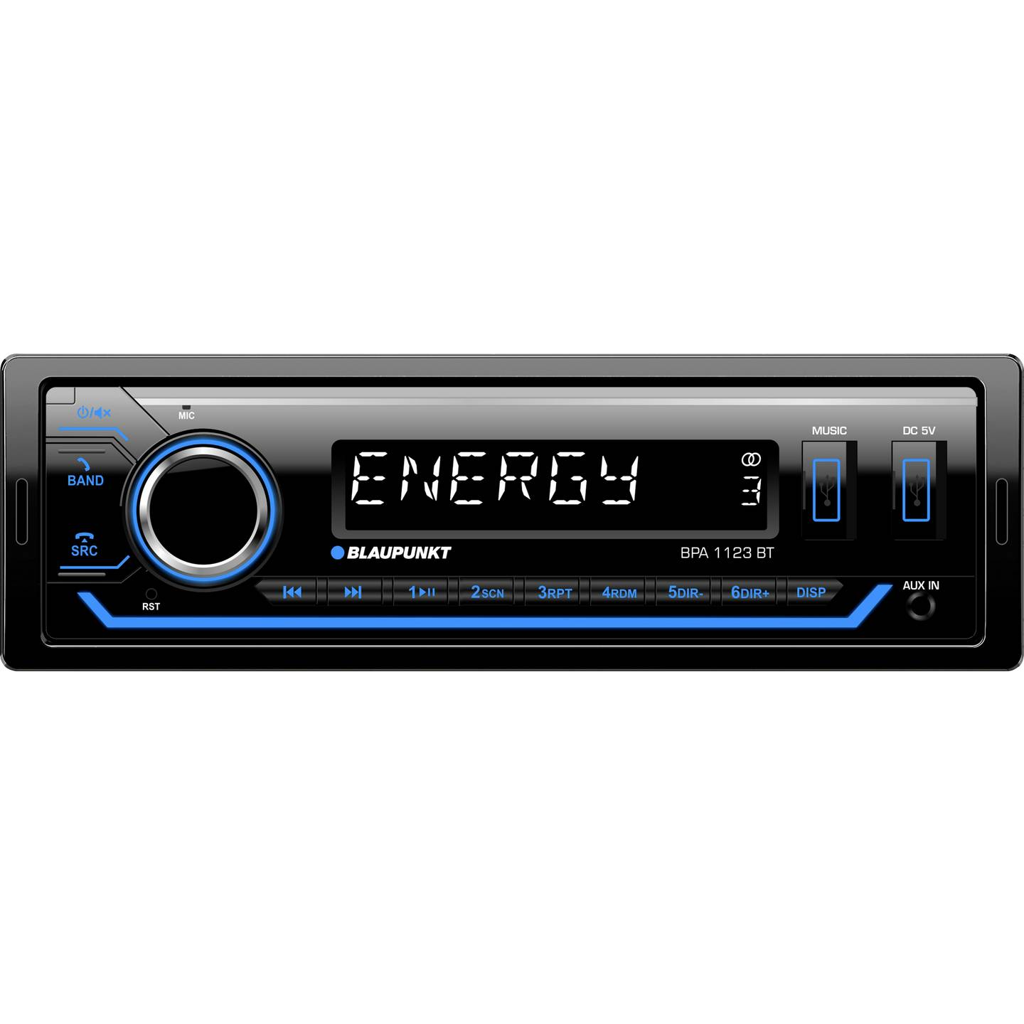 B-Ware Blaupunkt Bpa 1123 Bt Autoradio Stereo Radio Bluetooth Mp3 Player Usb Blau - 4260499853136