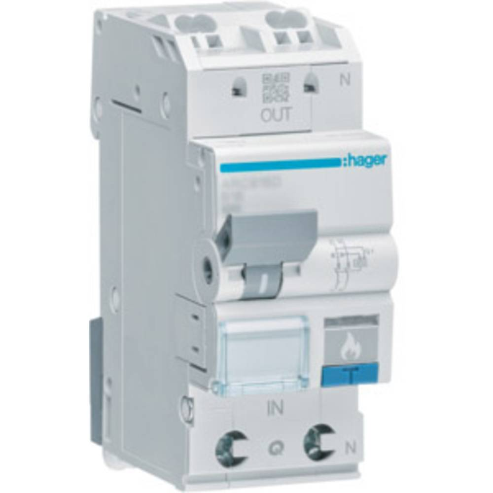 B-Ware Hager Arc916 D Brandschutzschalter 2polig 16 A 230 V Verteilerschrank Sicherungen - 3250611012665