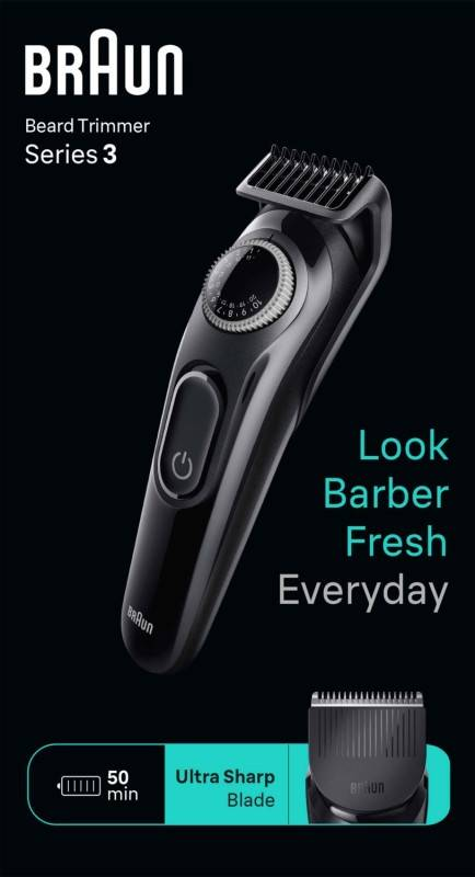 Braun Beard Trimmer Bt3410 Barttrimmer Rasierer Rasierapparat Bartrasierer B-Ware - 4210201447733