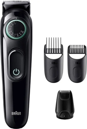 B-Ware Braun Bt3421 Bartschneider Trimmer Barttrimmer Schwarz Präzisionsrad 40 Stufen
