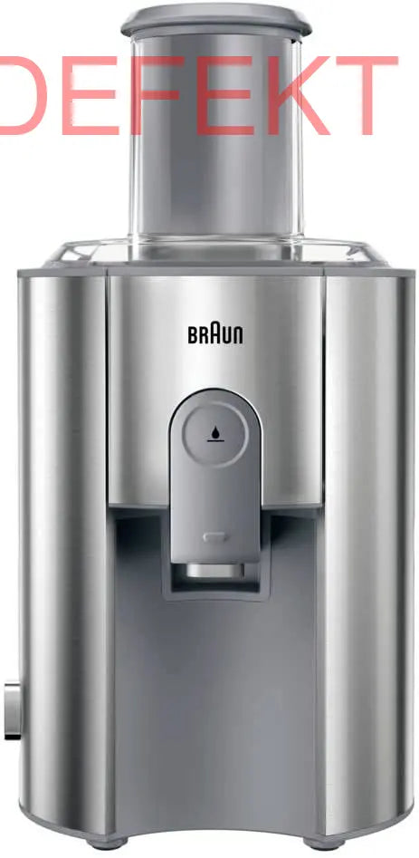 D-Ware Braun J700 Multiquick 7 Entsafter Saftpresse Obst 1000 W Edelstahl Defektware - 4210201045267