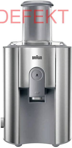 D-Ware Braun J700 Multiquick 7 Entsafter Saftpresse Obst 1000 W Edelstahl Defektware