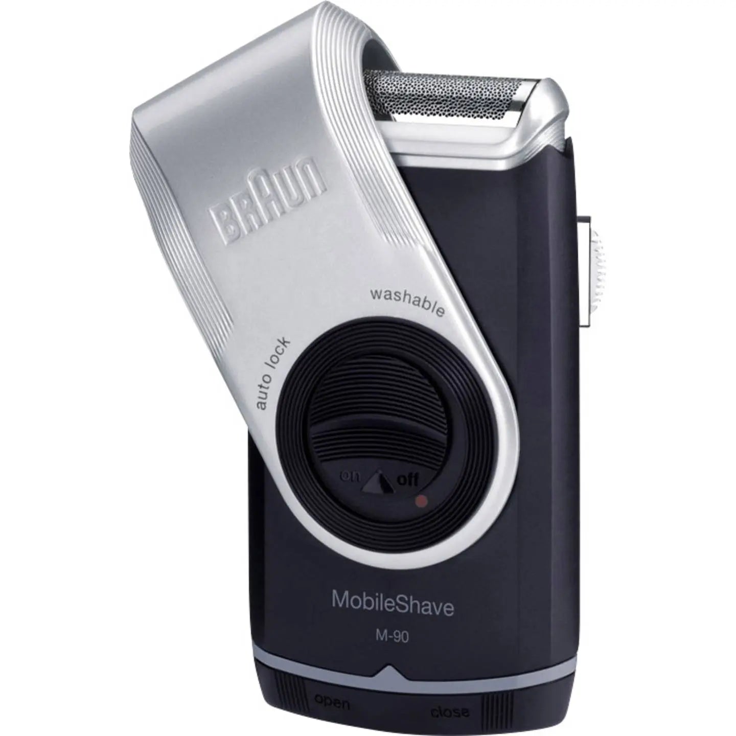 B-Ware Braun Folienrasierer Mobile Shave M90 Schwarz Abschaltautomatik Rasierer Reise - 4210201649946