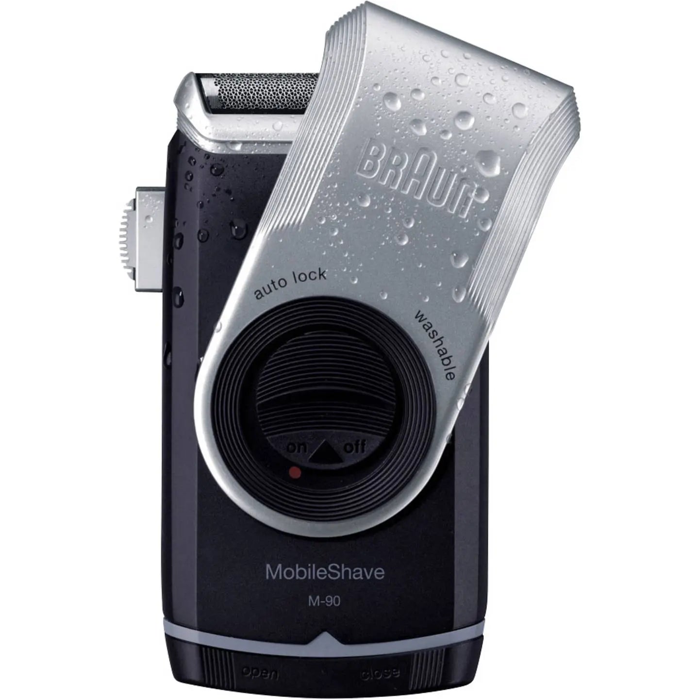 B-Ware Braun Folienrasierer Mobile Shave M90 Schwarz Abschaltautomatik Rasierer Reise - 4210201649946