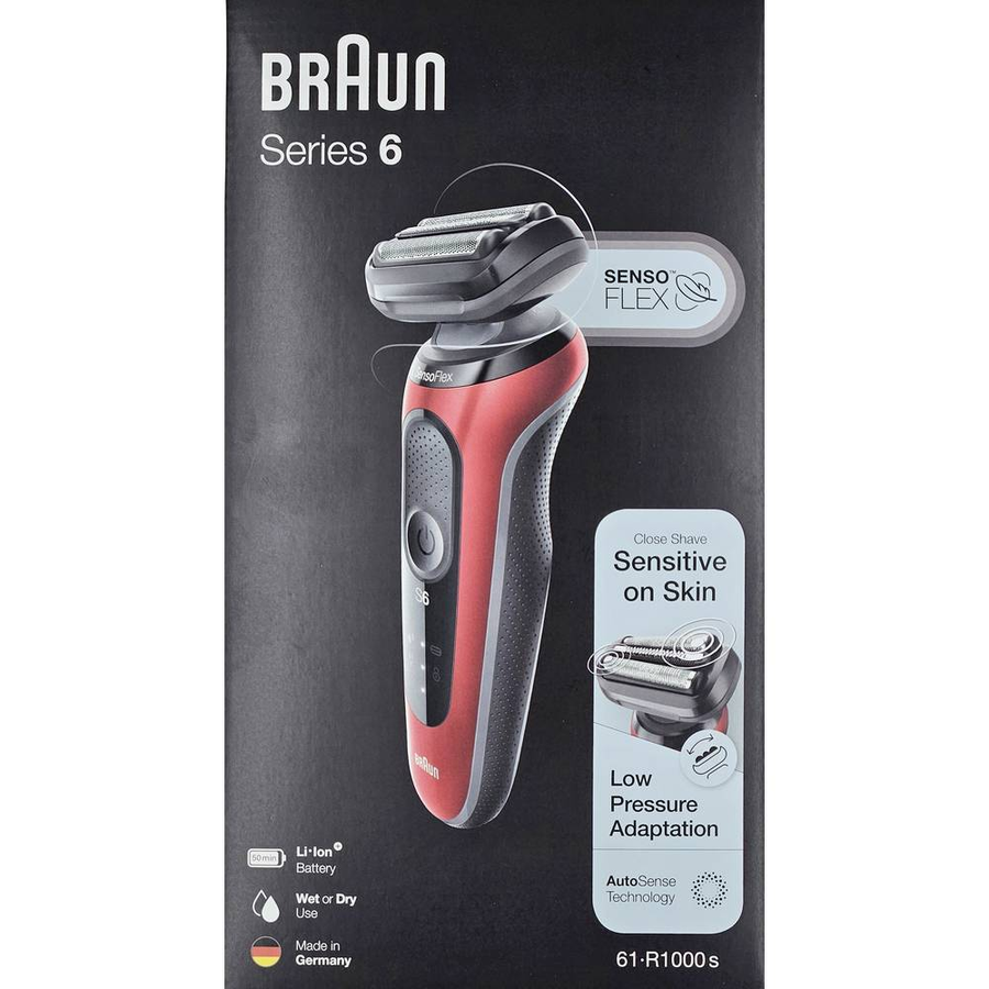 Braun Series 6 61 R1000s 61 R1000 S Folienrasierer Rasierer Elektrorasierer B-Ware - 4210201432944