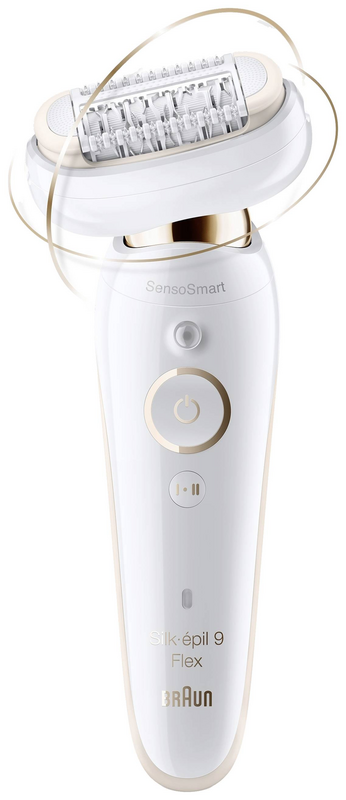 Braun Silk épil Flex Ses 9003 3 D Epilierer Haarentferner Damen Weiß Wet Dry B-Ware - 8700216020275