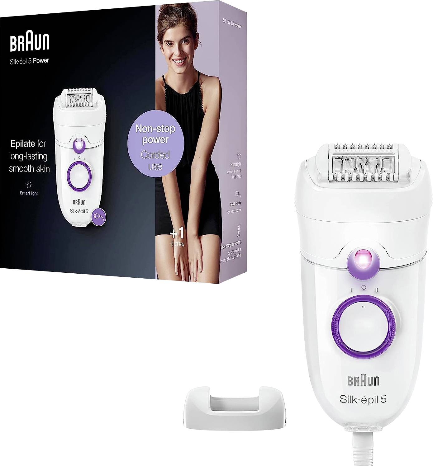 B-Ware Braun Silk épil 5 5 505 P Elektrischer Epilierer Damenepilierer Haarentferner - 4210201388661