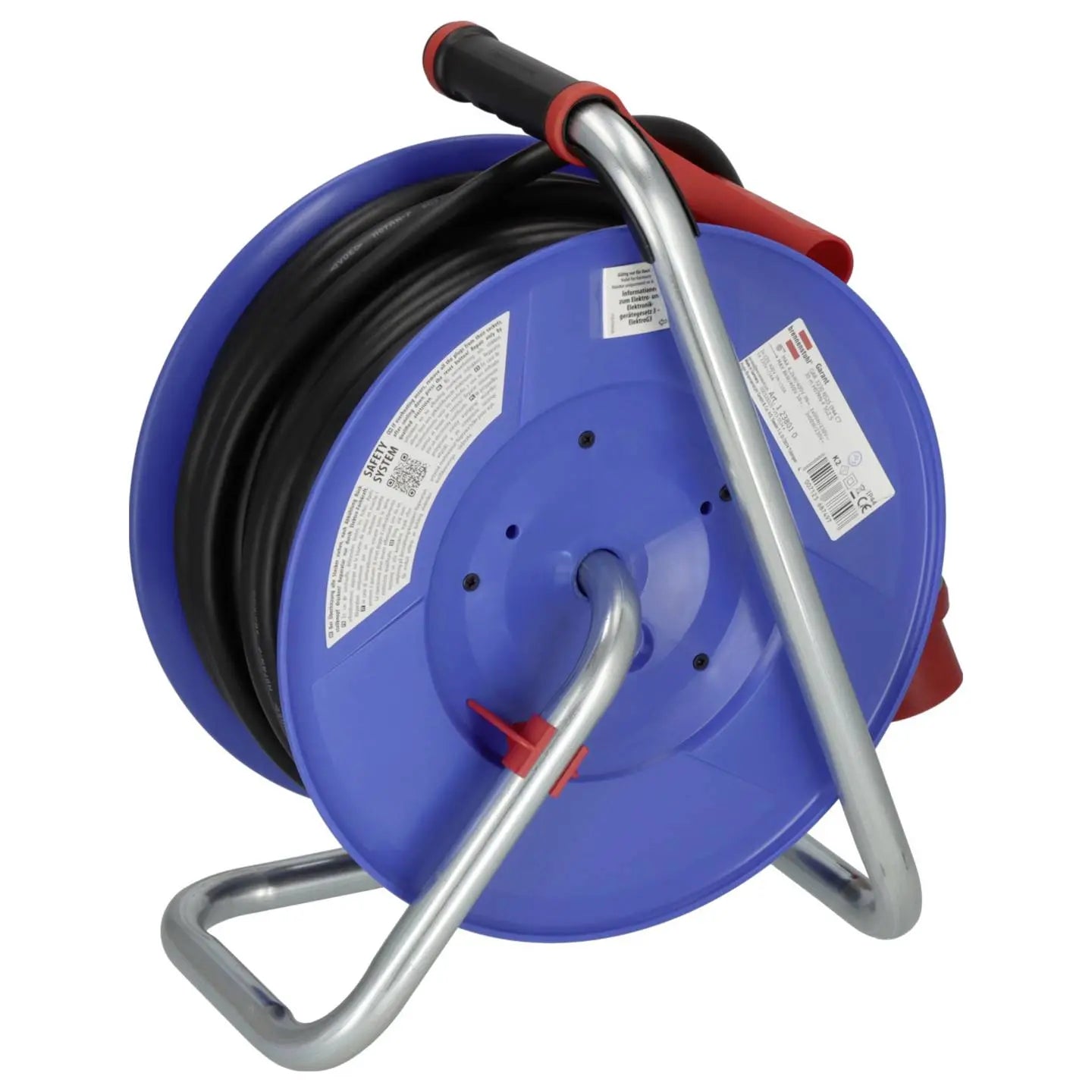 B-Ware Brennenstuhl 1238010 Kabeltrommel Kabelrolle 30m Cee Stecker 16 A 5polig - 4007123687497