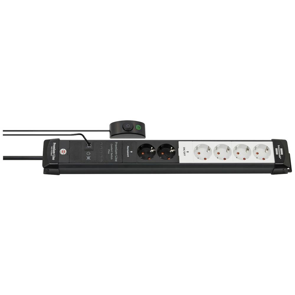 Brennenstuhl 1951560103 Steckdosenleiste 6fach Verteilerdose Schalter schwa515 - 4007123679119
