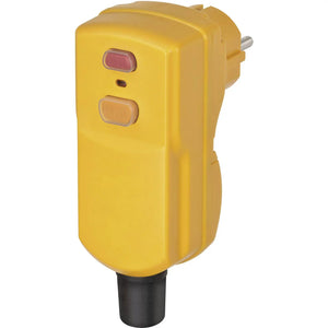 B-Ware Brennenstuhl Personenschutz Stecker Zwischenstecker Bdi S 2 30 Ip55 230 V Gelb