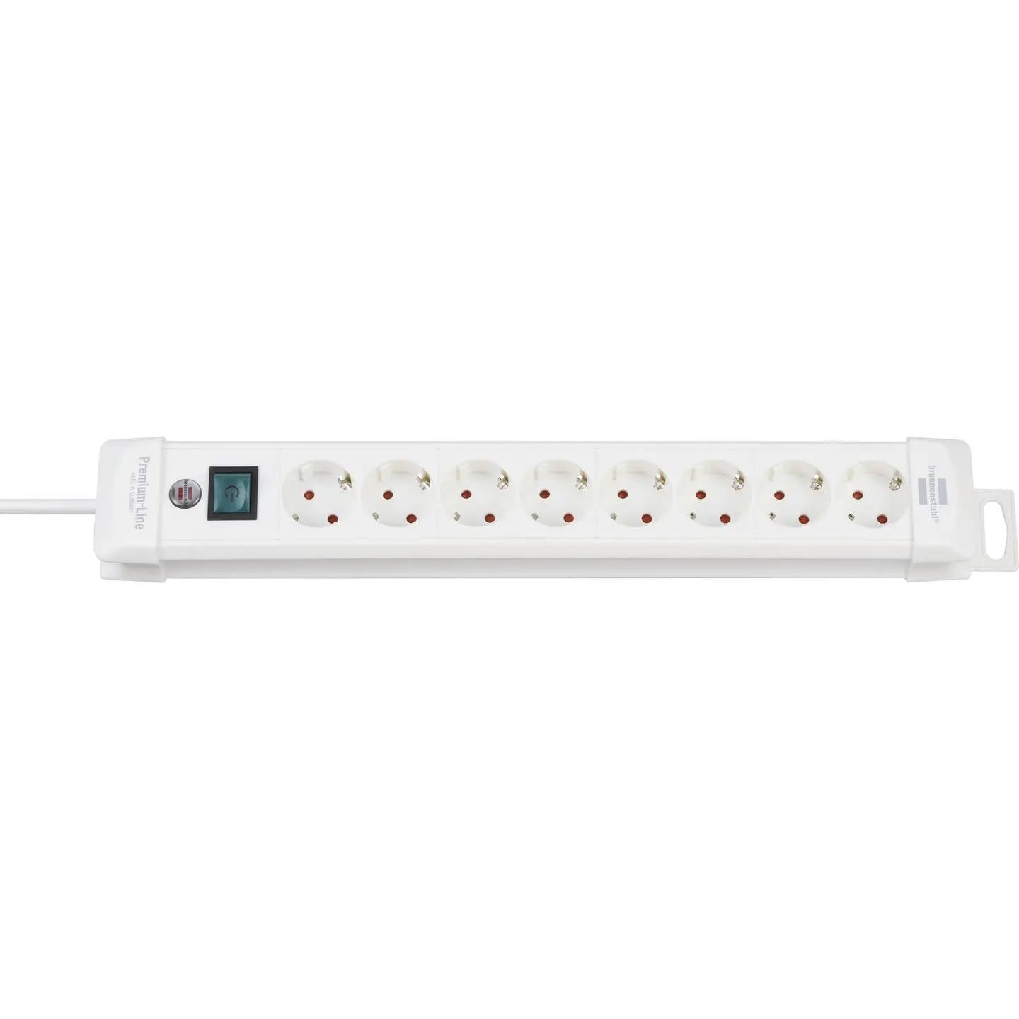 B-Ware Brennenstuhl Steckdosenleiste Mehrfachsteckdose Premium Line 8 Fach Weiß - 4007123624287