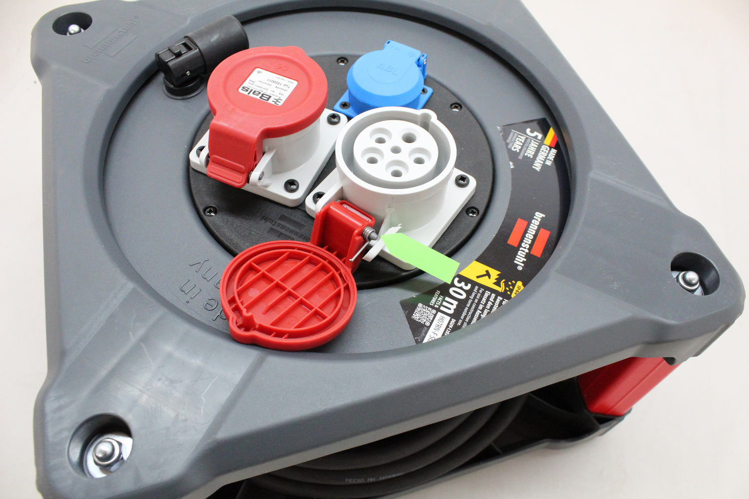 Brennenstuhl Kabeltrommel Kabelaufroller Baustellenkabel Cee Siehe Text/Foto B-Ware - 4007123687619