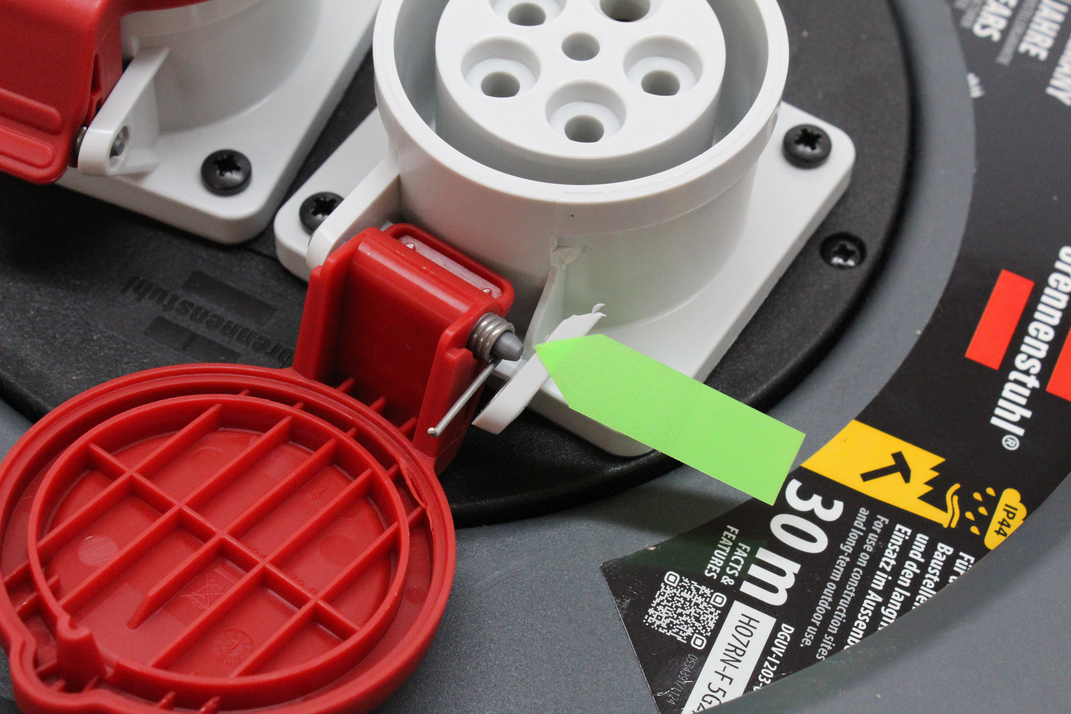 Brennenstuhl Kabeltrommel Kabelaufroller Baustellenkabel Cee Siehe Text/Foto B-Ware - 4007123687619