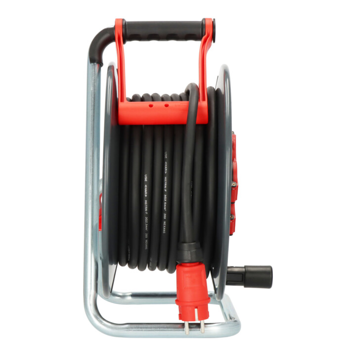 Brennenstuhl Kabeltrommel Trommel Verlängerungskabel Baustelle 25m Schwarz Ip44 B-Ware - 4007123687633