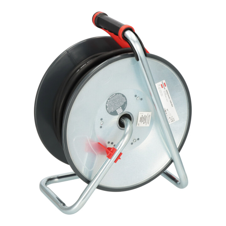 B-Ware Brennenstuhl Kabeltrommel Trommel Verlängerungskabel Baustelle 25m Schwarz Ip44
