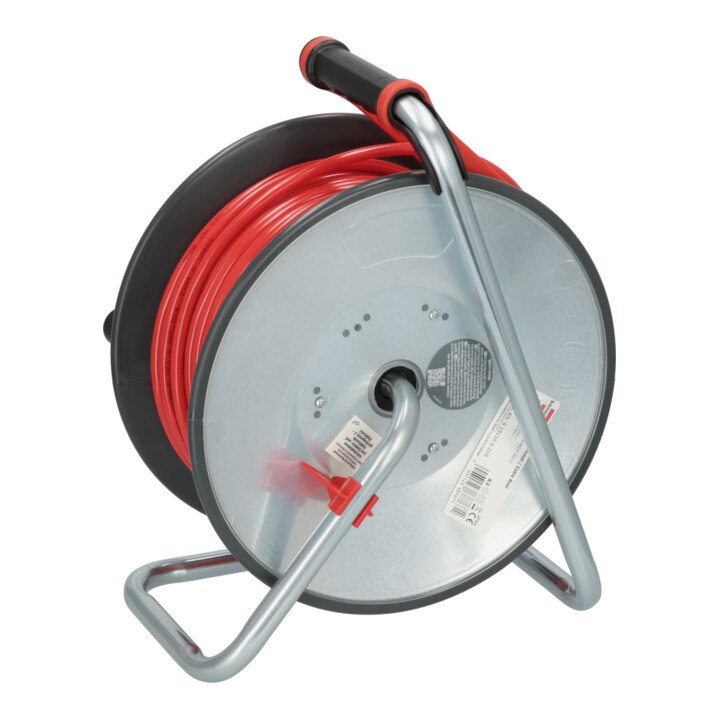 B-Ware Brennenstuhl Kabeltrommel Trommel Kabeltrommel 50m H07 Bqf 3 G15 Ip44 Steel Core