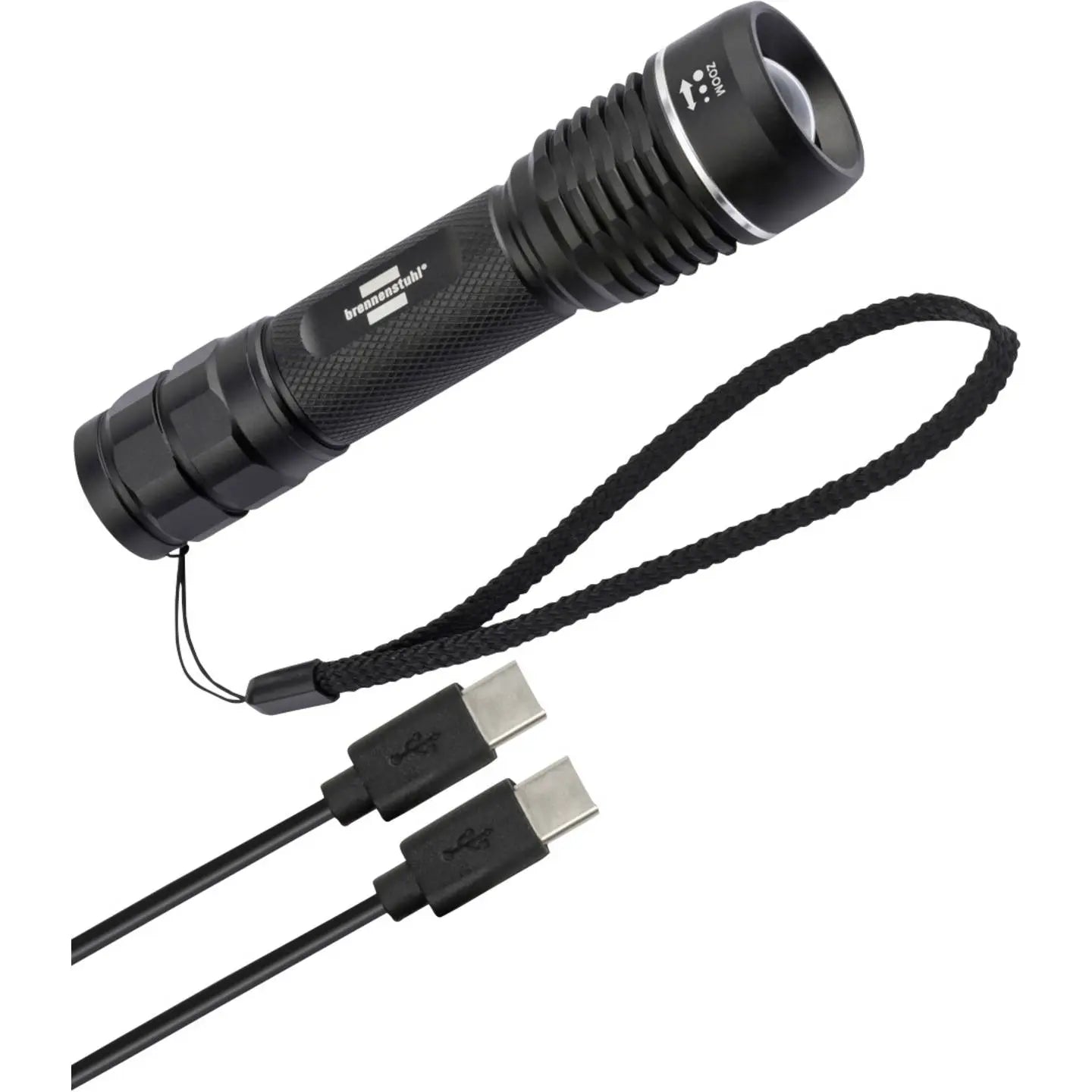 B-Ware Brennenstuhl Taschenlampe Lampe Led Akku Schwarz 600 Lm Aluminiumgehäuse Outdoor - 4007123691210