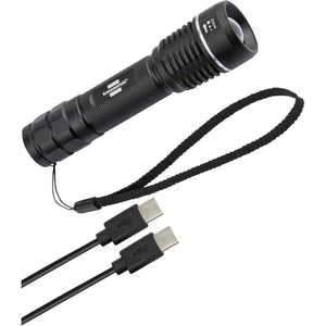 B-Ware Brennenstuhl Taschenlampe Lampe Led Akku Schwarz 600 Lm Aluminiumgehäuse Outdoor