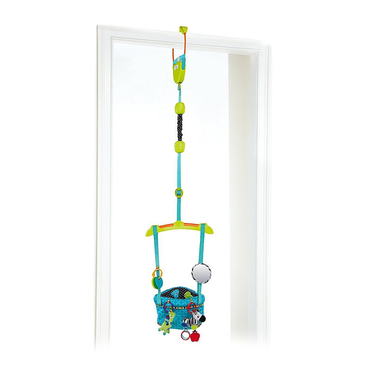 B-Ware Bright Starts 10410 Tür Jumper Hopser Bounce´N Spring Deluxe Polyester Türkis - 74451104105