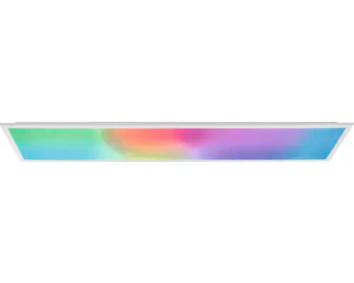 B-Ware Brilliant Briston Led Deckenaufbau Paneel Leuchte Lampe Weiß Dimmbar  - 4004353441844