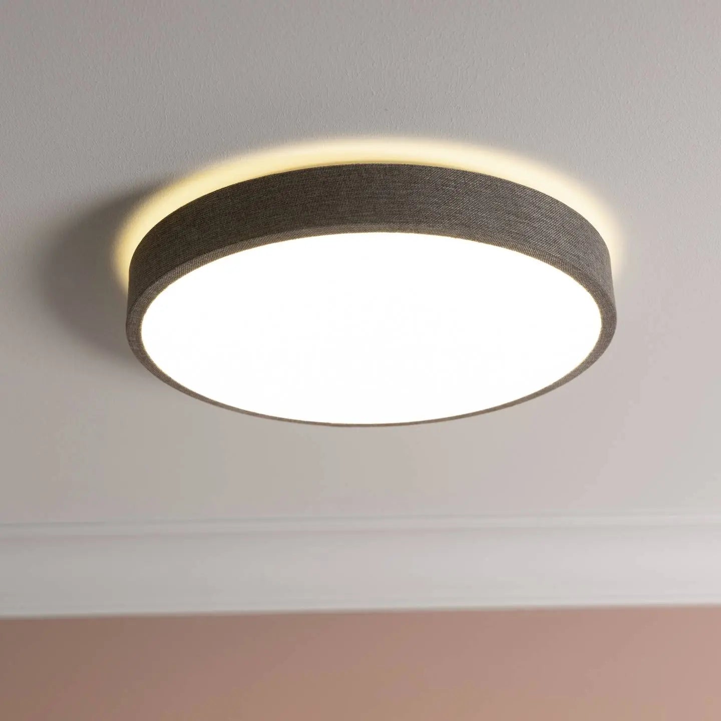 B-Ware Brilliant Led Deckenleuchte Lampe Filiz Fest Eingebaut Weiß Grau 3000 K 24 W 38 Cm - 4004353446399