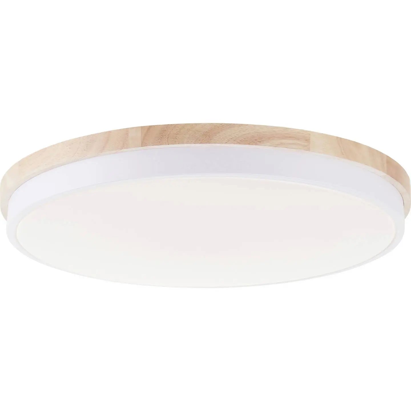 B-Ware Brilliant G80846/75 Baarlo Led Deckenleuchte Lampe Led 36 W Weiß Holz - 4004353446610