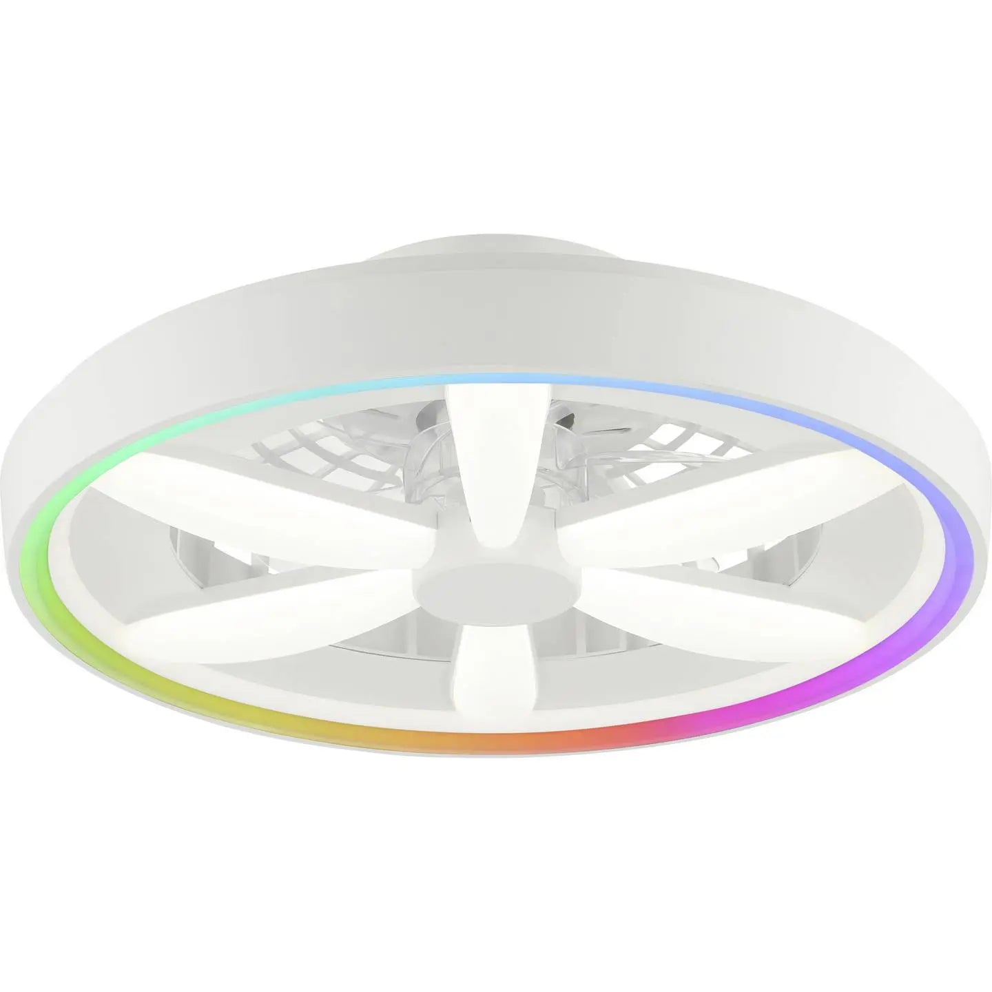 B-Ware Brilliant Deckenleuchte Lampe Ventilator Led Gaiano Weiß Fernbedienung Rgb 48 W - 4004353455704