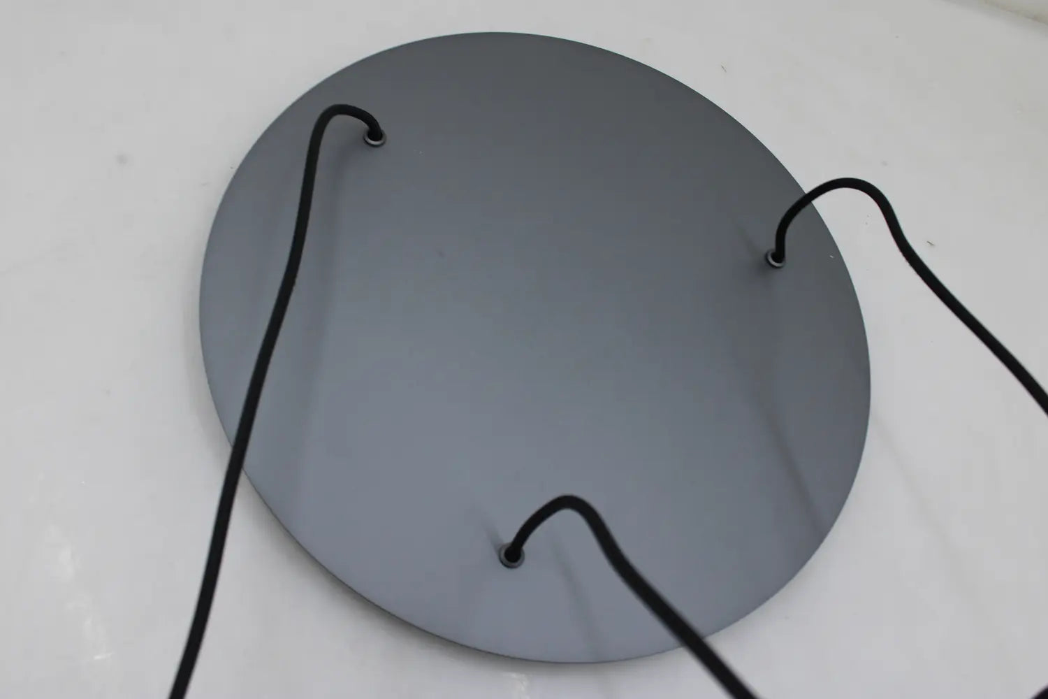 B-Ware Brilliant Riffelini Hängelampe Pendelleuchte Glas Rauchgrau Designer Lampe - 4004353447075