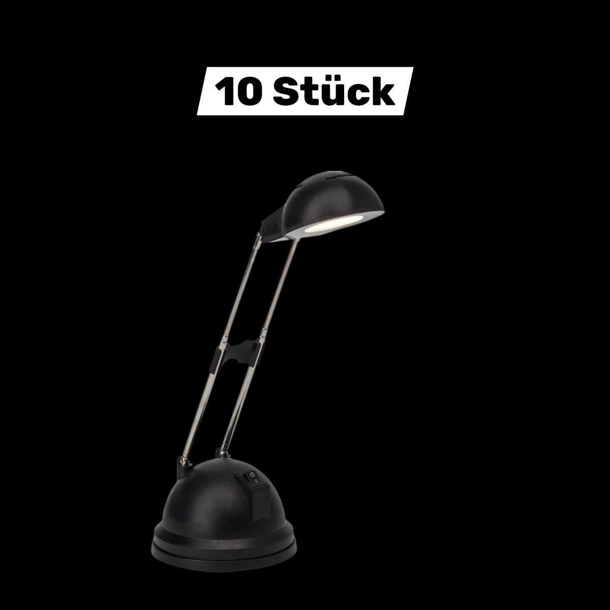 Brilliant KATRINA LED Tischlampe Tischleuchte LED Lampe Schreibtisch 10 STÜCK - 4004353204234