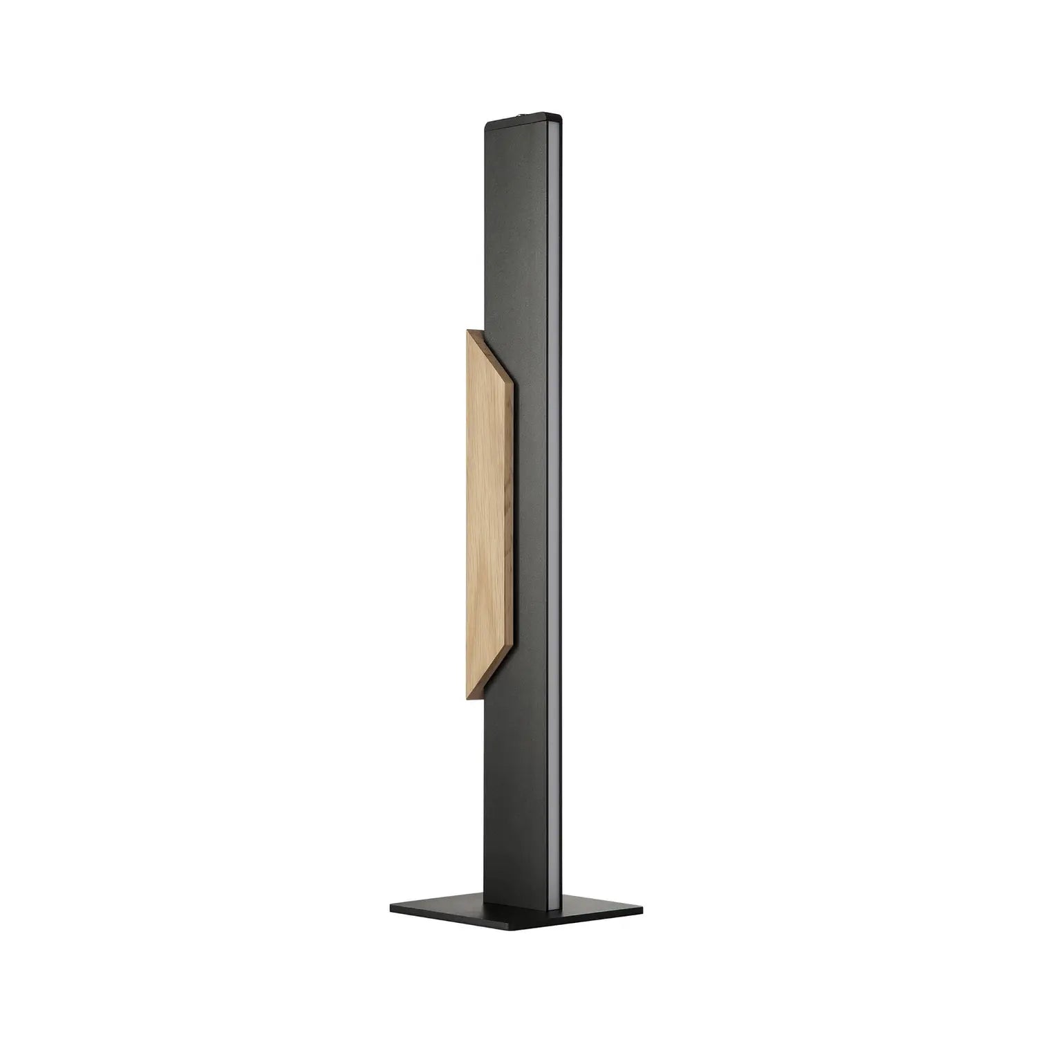 B-Ware Brilliant Tischlampe Tischleuchte Arcus Led Schwarz Holz Dimmer Touch Siehe Text - 4004353463525