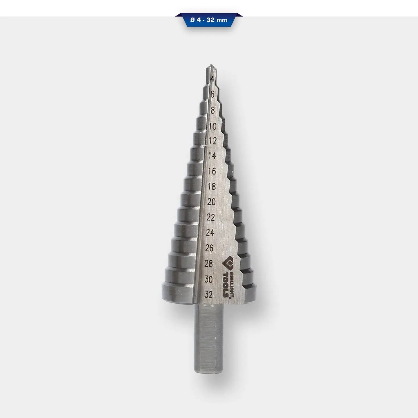 B-Ware Brilliant Tools Stufenbohrer Schrittbohrer Bohrer 4 Bis 32 Mm Werkzeug Metall - 4042146870426