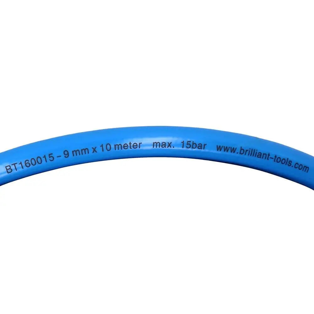 B-Ware Brilliant Tools Druckluftschlauch Druckluftschlauch 9 Mm Luftschlauch Blau 10 M - 4042146867297