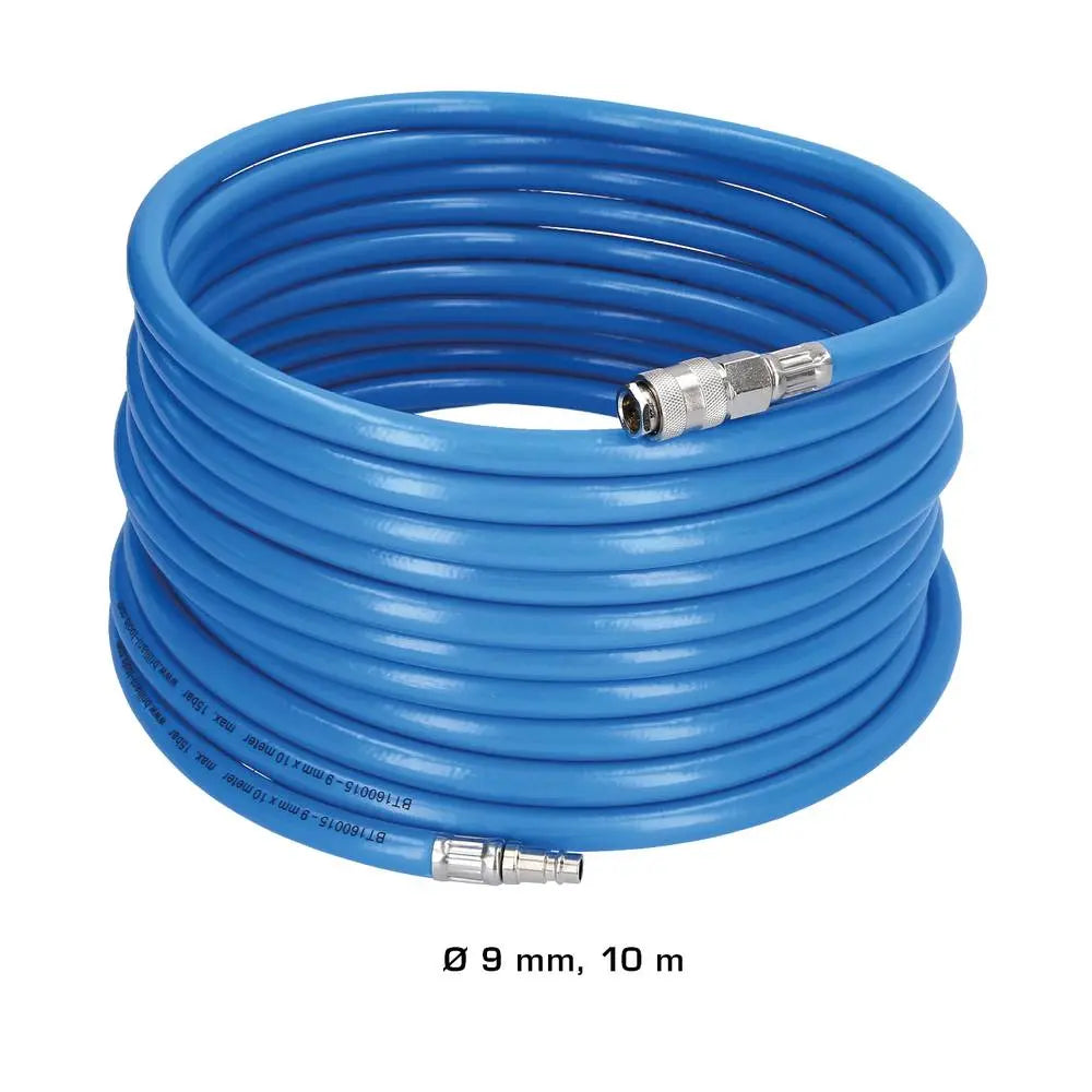 B-Ware Brilliant Tools Druckluftschlauch Druckluftschlauch 9 Mm Luftschlauch Blau 10 M - 4042146867297