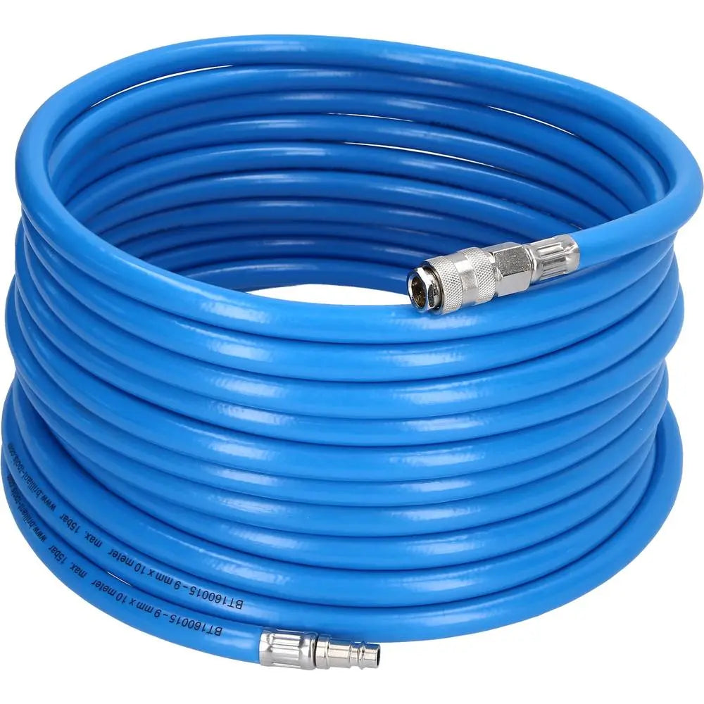 B-Ware Brilliant Tools Druckluftschlauch Druckluftschlauch 9 Mm Luftschlauch Blau 10 M - 4042146867297