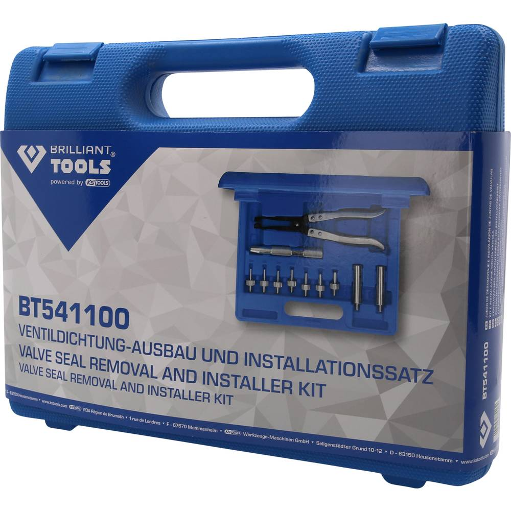 B-Ware Brilliant Tools Bt541100 Ventilschaftabdichtungs Montage Demontage Satz 11tlg - 4042146779132
